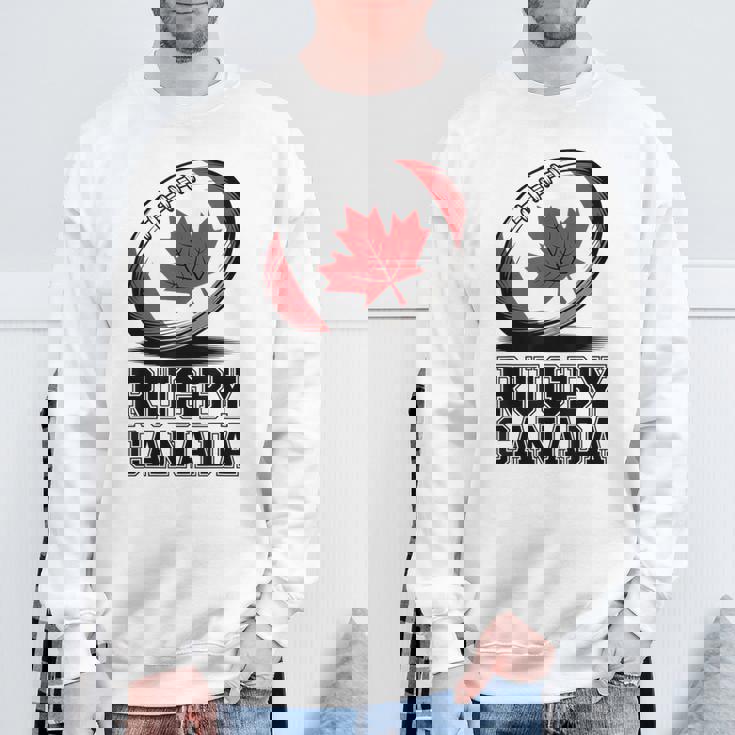 ラグビー カナダ ファン メープルリーフ スポーツ メンズ カナダ国旗 レディース スウェットシャツ 高齢者への贈り物