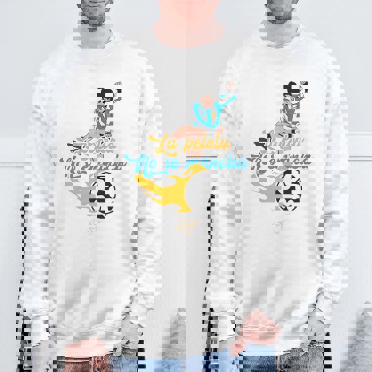 ラ・ペロータのセマンチャ 長袖tシャツ スウェットシャツ 高齢者への贈り物