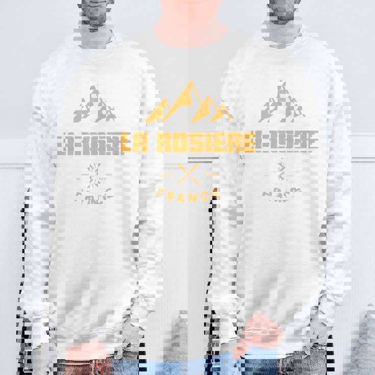 ラ・ロジエール フランス 長袖tシャツ スウェットシャツ 高齢者への贈り物