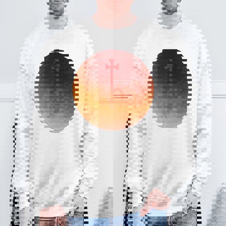 リリス シギル 月 血 鬼 長袖tシャツ スウェットシャツ 高齢者への贈り物