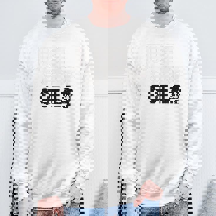 レトロ Justtop Oilave The Earth Meme スウェットシャツ 高齢者への贈り物