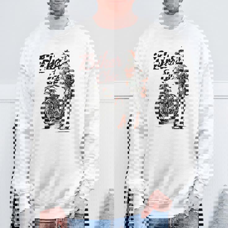 レトロなピンナップ スウェットシャツ 高齢者への贈り物