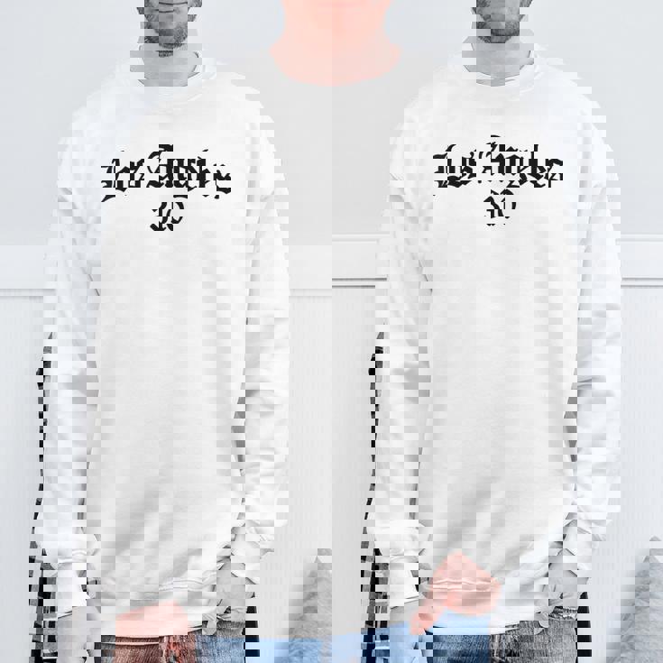 ロサンゼルス310エリアコードla スウェットシャツ 高齢者への贈り物