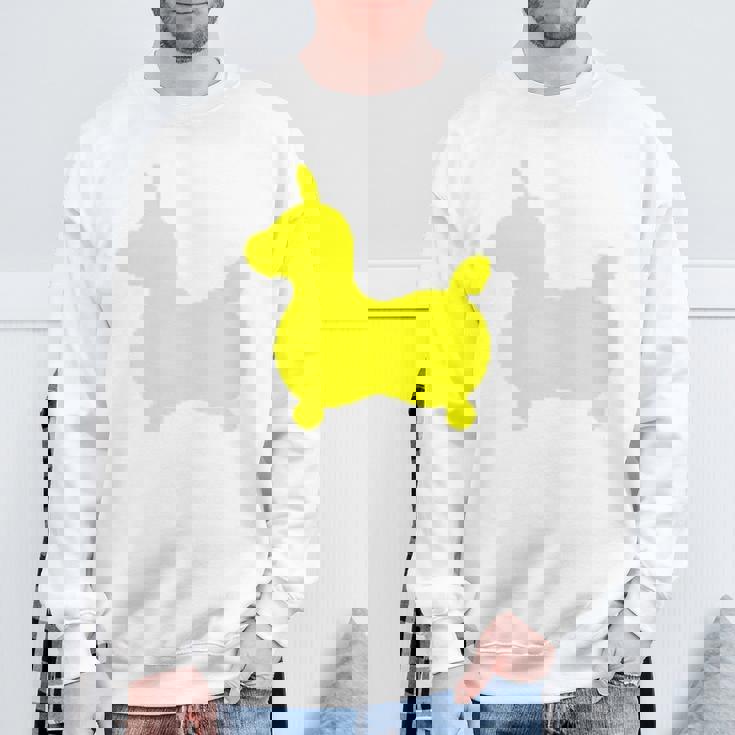 ロディ スカイ バックプリントチャコール） スウェットシャツ 高齢者への贈り物