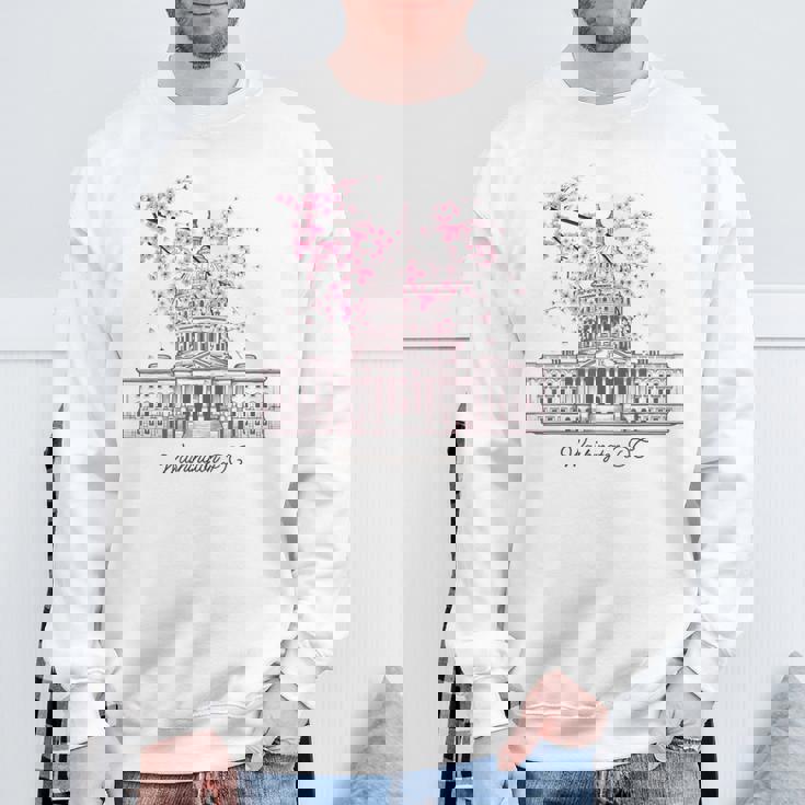 ワシントンdcキャピトルビル桜 スウェットシャツ 高齢者への贈り物