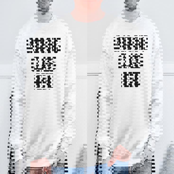 ワーキングクラスヒーロー スウェットシャツ 高齢者への贈り物