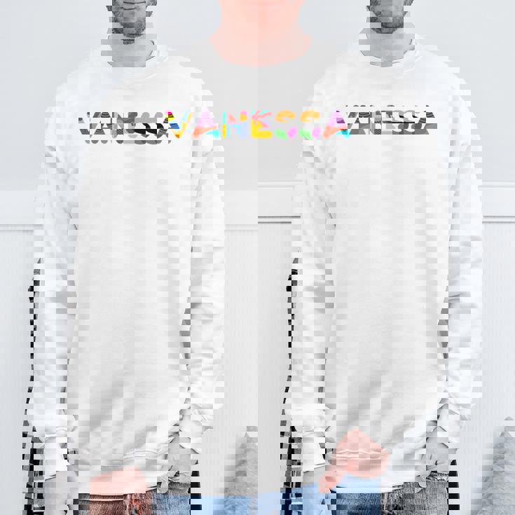 ヴァネッサ名 長袖tシャツ スウェットシャツ 高齢者への贈り物