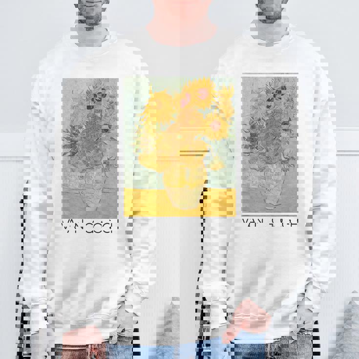 ヴァン・ゴッホ ひまわり アートギフト ヴィンセント・ヴァン・ゴッホ スウェットシャツ 高齢者への贈り物