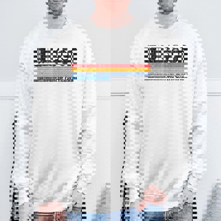 ヴィンテージ 70年代 80年代スタイル ウィルソン Nc スウェットシャツ 高齢者への贈り物