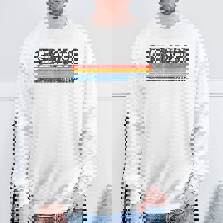 ヴィンテージ 70年代80年代スタイル ギブソン アーカンソー州 スウェットシャツ 高齢者への贈り物