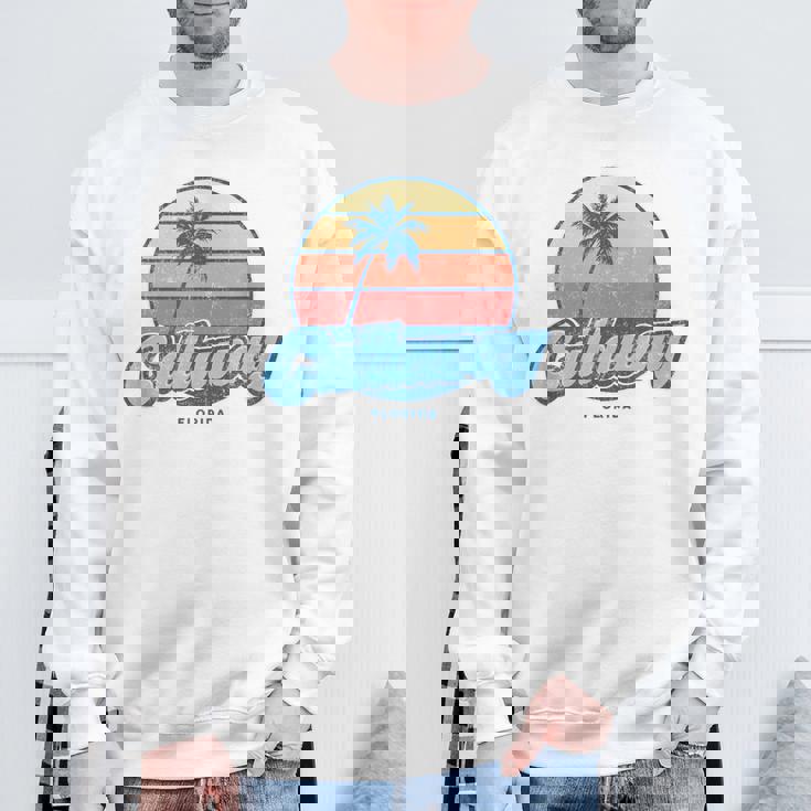 ヴィンテージ キャロウェイ フロリダ Fl クラシック 70年代 レトロ サーファー スウェットシャツ 高齢者への贈り物