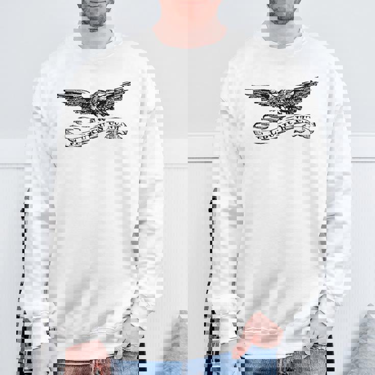 ヴィンテージアメリカンイーグル「E Pluribus Unum」 スウェットシャツ 高齢者への贈り物