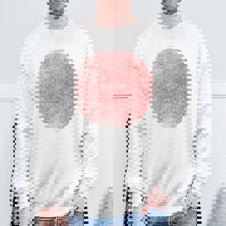 ヴィンテージ日本の日本国旗 スウェットシャツ 高齢者への贈り物