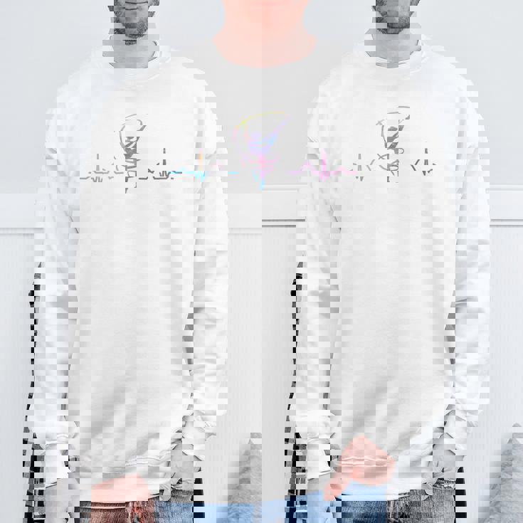 体操 バンド付き ハートビート ガールズ キッズ 新体操 スウェットシャツ 高齢者への贈り物