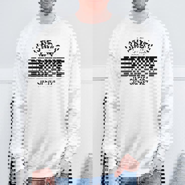 免許 取得 免許 試験 免許 運転手 教習所 初心者 贈り物 免許 学科試験 車 運転免許証 2024 スウェットシャツ 高齢者への贈り物