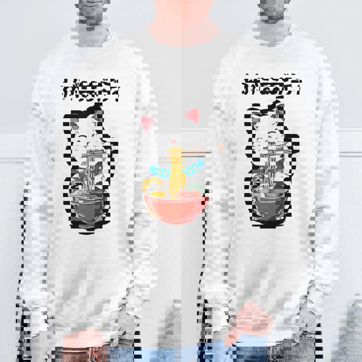 出る杭はぶーたれる 猫 ネタ ことわざ ことわざのもじり ジョーク ギャグ ダジャレ ツッコミ おもしろ スウェットシャツ 高齢者への贈り物