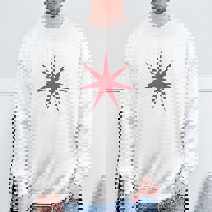 北海道県 旗 シンボル 日本 札幌 スウェットシャツ 高齢者への贈り物