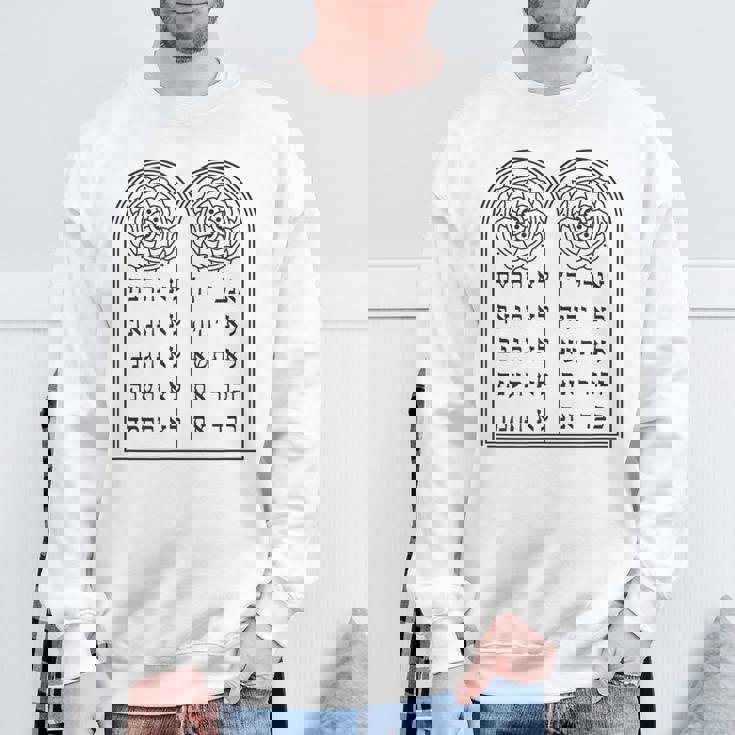 十戒 スウェットシャツ 高齢者への贈り物