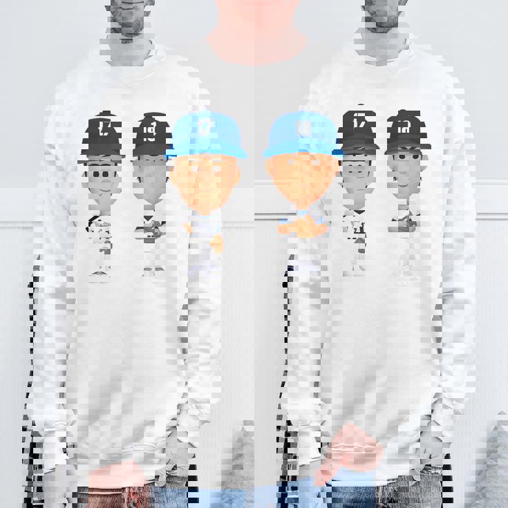 大谷山本 ロサンゼルス野球デュオ Mlbpa スウェットシャツ 高齢者への贈り物