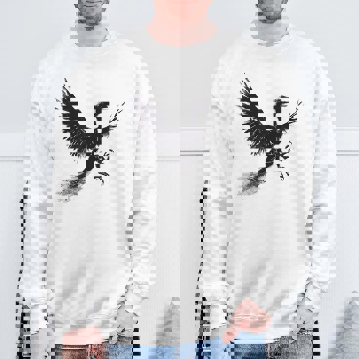 始祖鳥 恐竜モチーフ イラスト 始祖鳥 スウェットシャツ 高齢者への贈り物