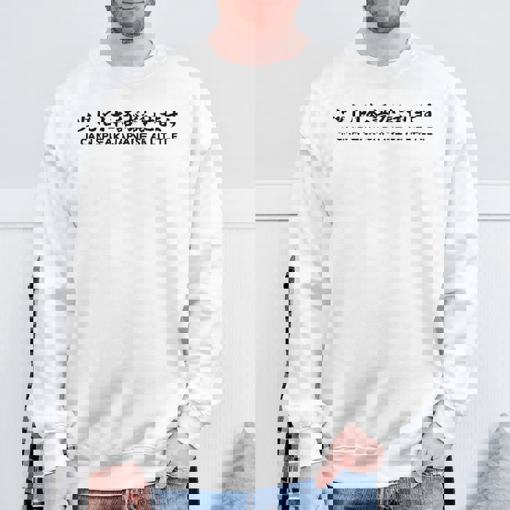 少し日本語が話せます スウェットシャツ 高齢者への贈り物