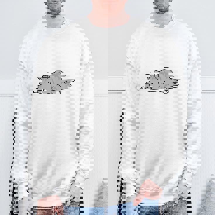 押してもダメならもうダメだ ネタ ことわざ 格言 慣用句 ジョーク ギャグ ダジャレ ツッコミ 猫 おもしろ 長袖tシャツ スウェットシャツ 高齢者への贈り物