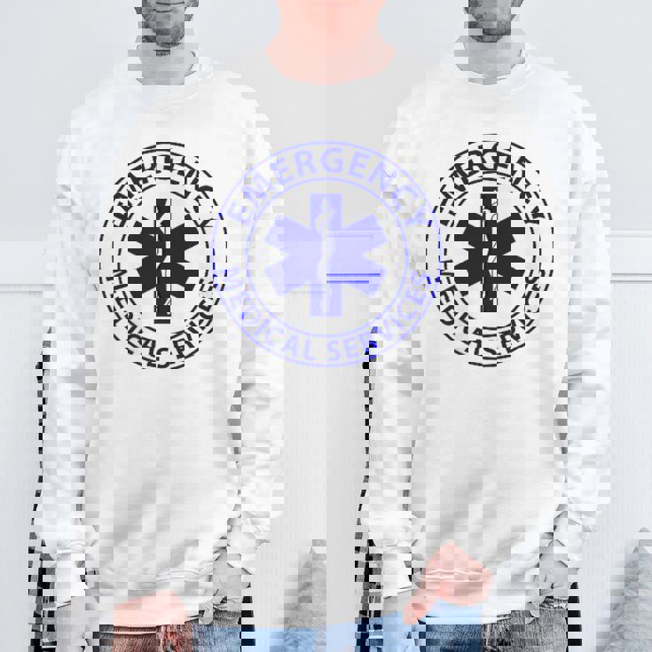 救急医療サービス Emt Ems メンズ レディース 救急救急救急救急救命士 スウェットシャツ 高齢者への贈り物