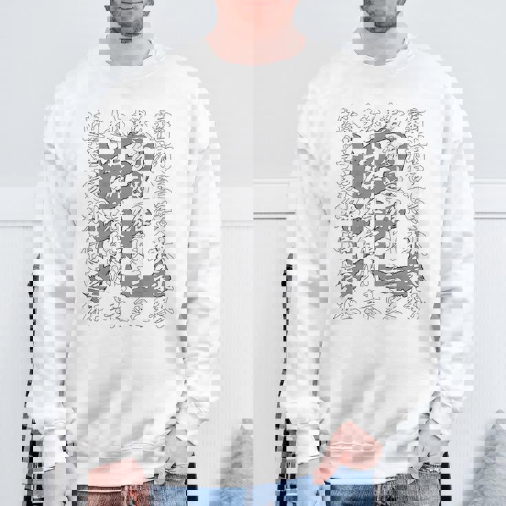 日本 侍 武士 上杉謙信 漢詩 九月十三夜 漢字 毘沙門天 旗印 バックプリント スウェットシャツ 高齢者への贈り物