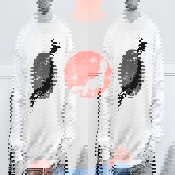 日本 赤 太陽 日本 列島 地図 かっこいい 国旗 スタイル スウェットシャツ 高齢者への贈り物