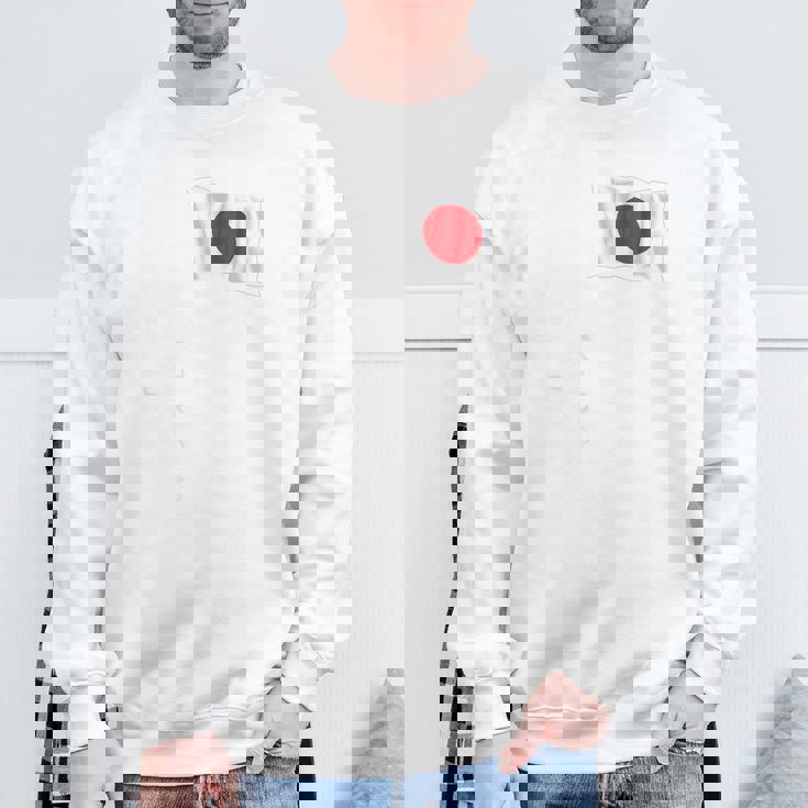 日本代表 ひの丸 日本国旗ポール 裏 スウェットシャツ 高齢者への贈り物