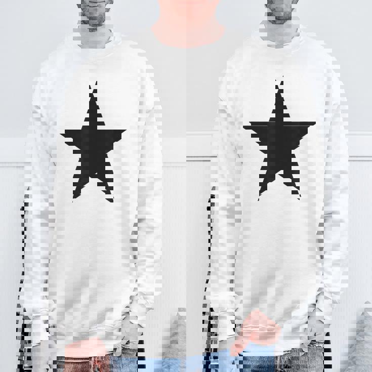 星 星柄 星型 メンズ ロゴ マーク スター ロック かっこいい おしゃれ 大きいサイズ 春夏 ステラ スウェットシャツ 高齢者への贈り物