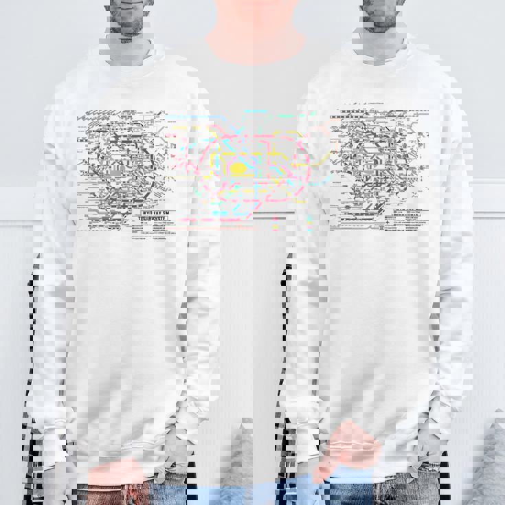 東京地下鉄地図 地図 東京地下鉄 スウェットシャツ 高齢者への贈り物