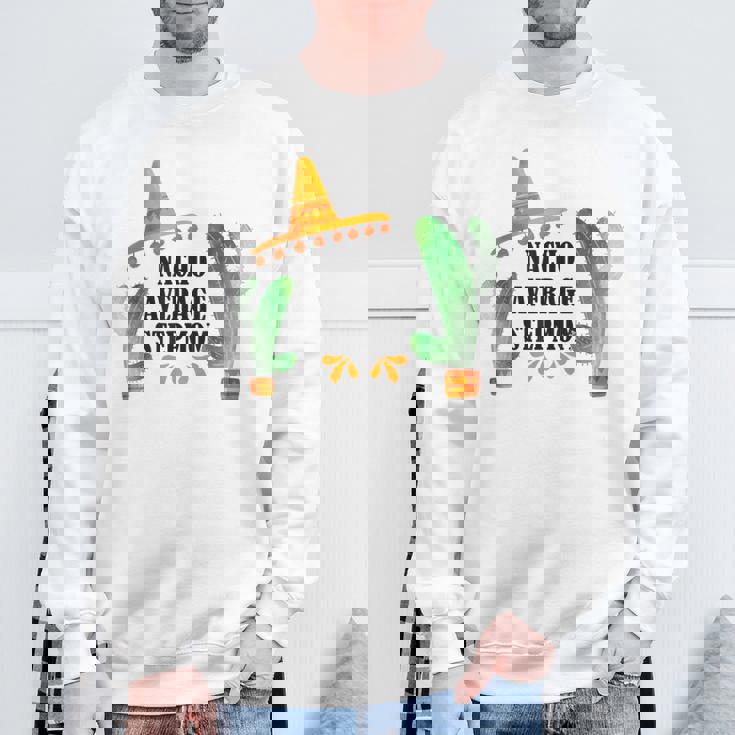 楽しい継母ユーモアナチョ平均継母継母 スウェットシャツ 高齢者への贈り物