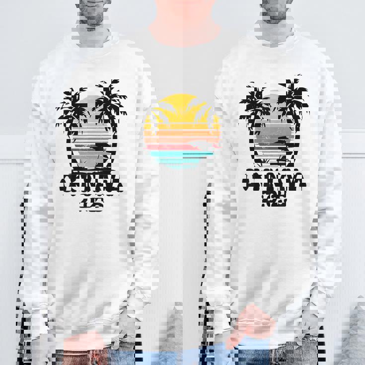 沖縄 2025 家族旅行 友達 団体行楽 マッチング スウェットシャツ 高齢者への贈り物