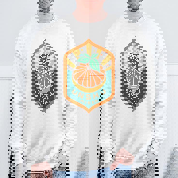 温州ミカン スウェットシャツ 高齢者への贈り物