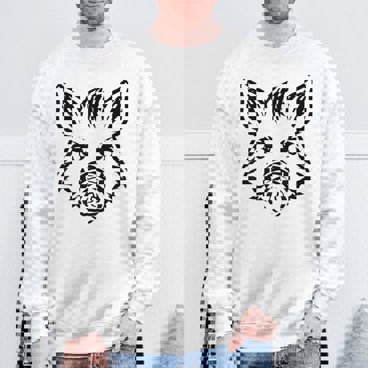 獣 小さなイノシシ 動物 かわいい シンプル ユーモア イノシシ スウェットシャツ 高齢者への贈り物