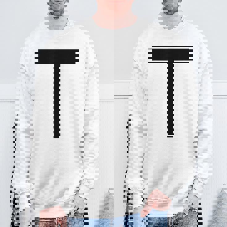 白い体操服 【T、Tt、Ttttー！】Tt兄弟 Ttブラザー スウェットシャツ 高齢者への贈り物