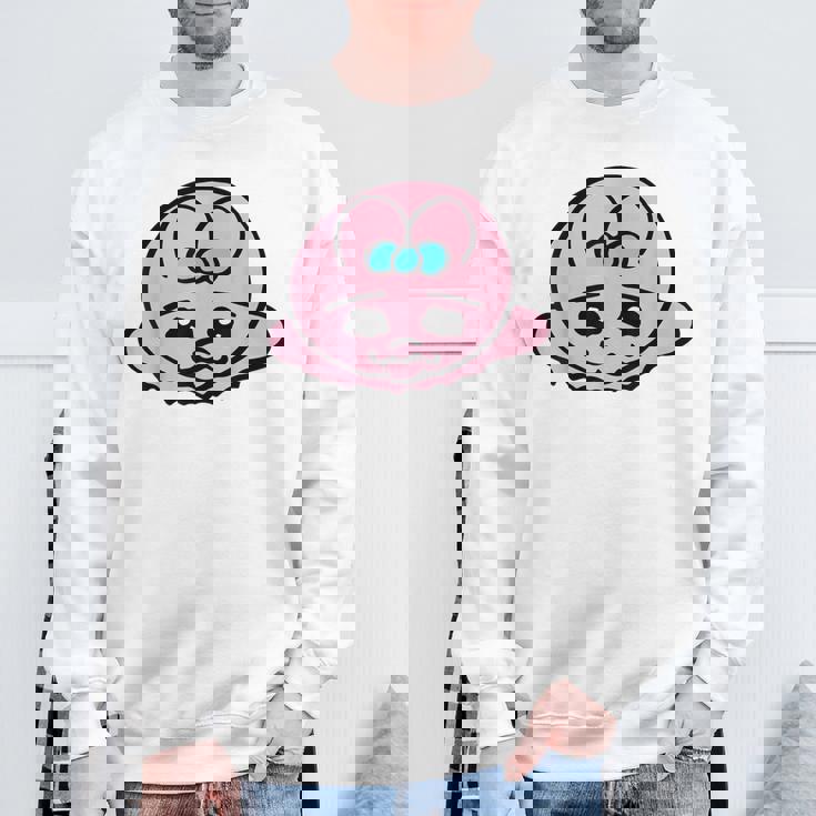 立ち往生オパンチュウサギ スウェットシャツ 高齢者への贈り物