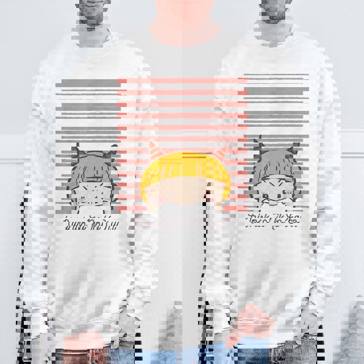 絵本・おにのこにこちゃん ② スウェットシャツ 高齢者への贈り物