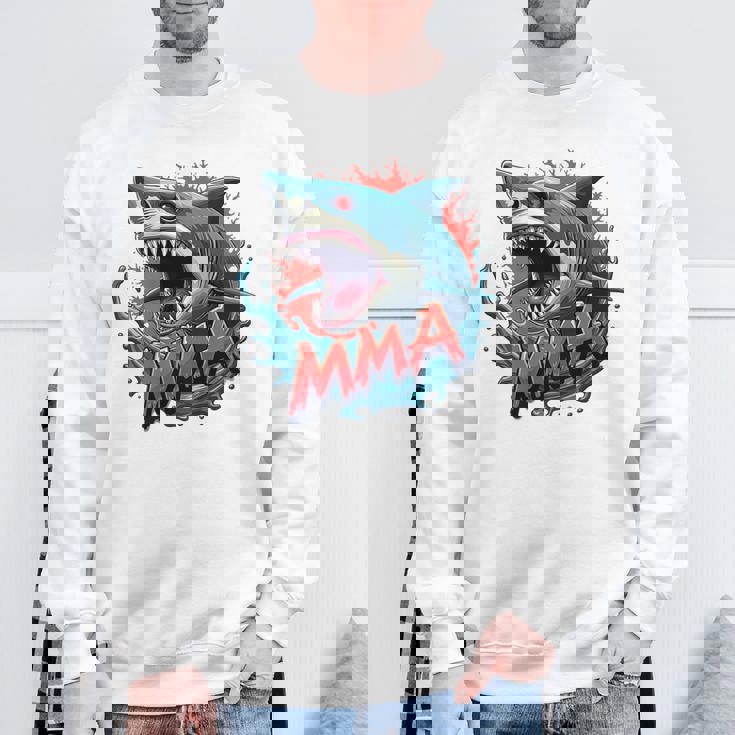 総合格闘技 プレデター バックプリント スウェットシャツ 高齢者への贈り物