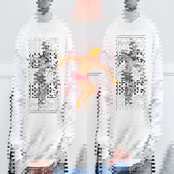 翼を持つ空飛ぶメッセンジャー エルメス スウェットシャツ 高齢者への贈り物