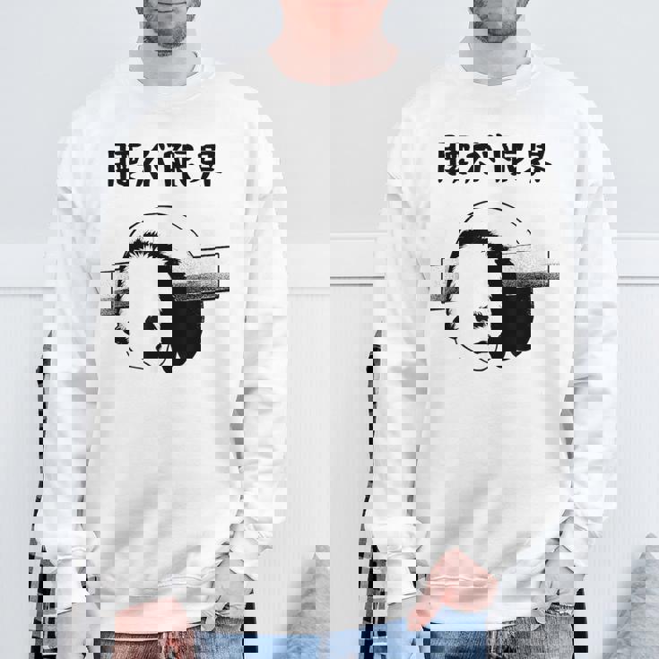 腰が限界 面白いtシャツ 文字入り メンズ おもしろ 面白い パンダ 服 オリジナル おもしろグッズ 文字 スウェットシャツ 高齢者への贈り物