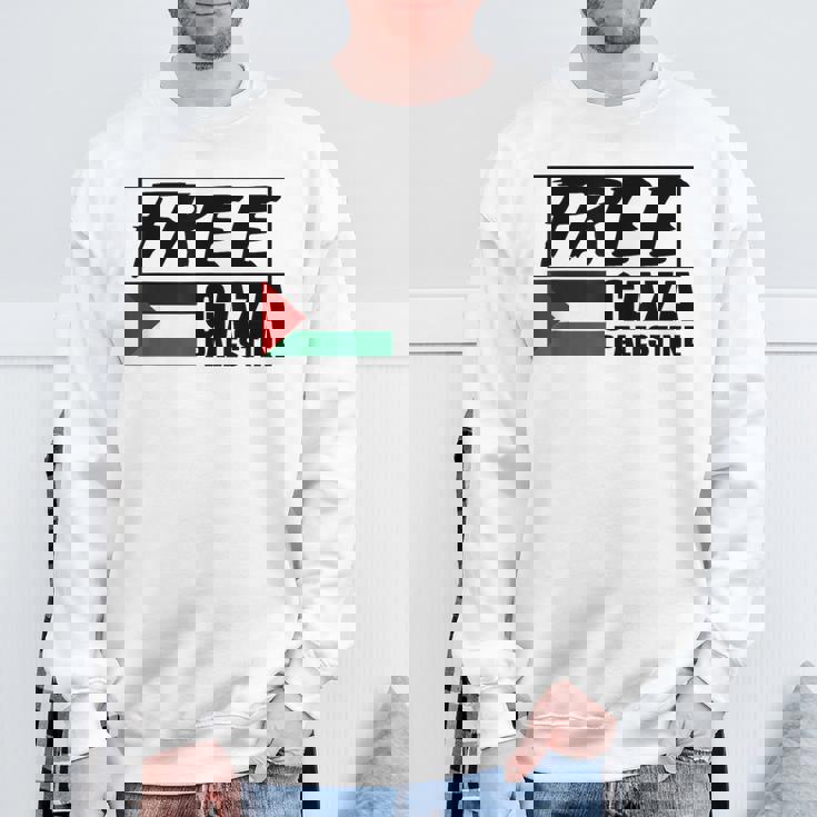 自由ガザ パレスチナ パレスチナ 国旗 自由パレスチナ ガザ スウェットシャツ 高齢者への贈り物