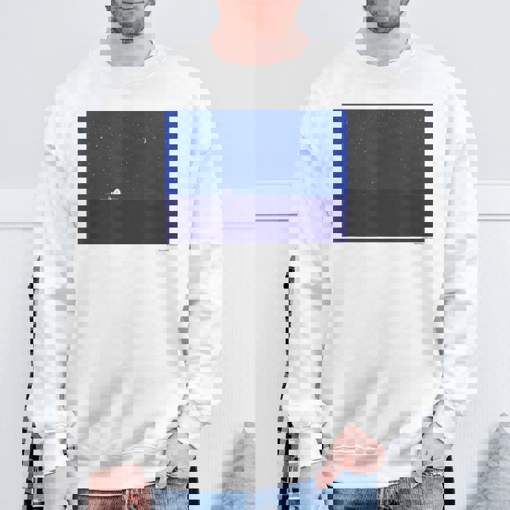 詩とメルヘン 葉祥明 真夜中 スウェットシャツ 高齢者への贈り物