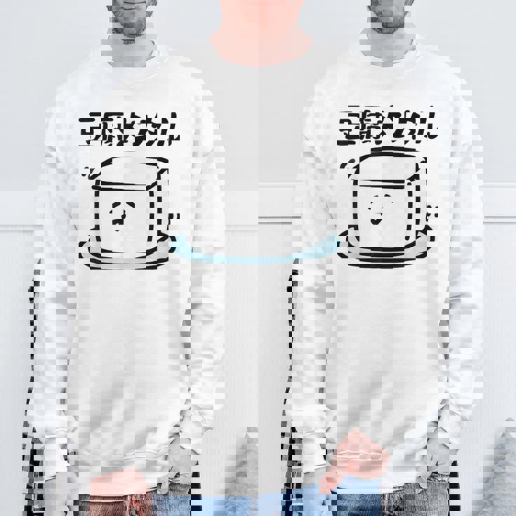 豆腐メンタル 面白いtシャツ 筆文字 文字入り メンズ おもしろ 面白い 服 オリジナル グッズ 文字 スウェットシャツ 高齢者への贈り物