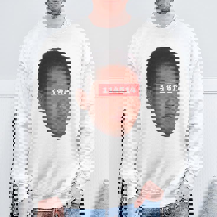 野獣先輩 114514 Iiyokoiyo 長袖tシャツ スウェットシャツ 高齢者への贈り物