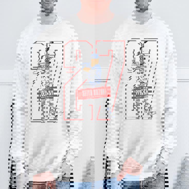 鈴木誠也 スウェットシャツ 高齢者への贈り物