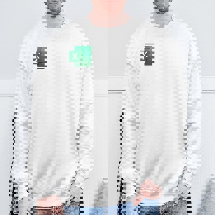 面白いスプレッドシート、フリーク、会計士 長袖tシャツ スウェットシャツ 高齢者への贈り物