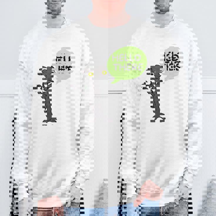 面白いドラゴンダンス ダンシングドラゴンのミーム スウェットシャツ 高齢者への贈り物