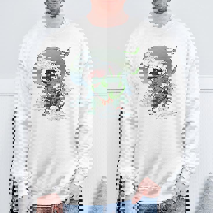 風神 日本の神 神話 守り神 スウェットシャツ 高齢者への贈り物